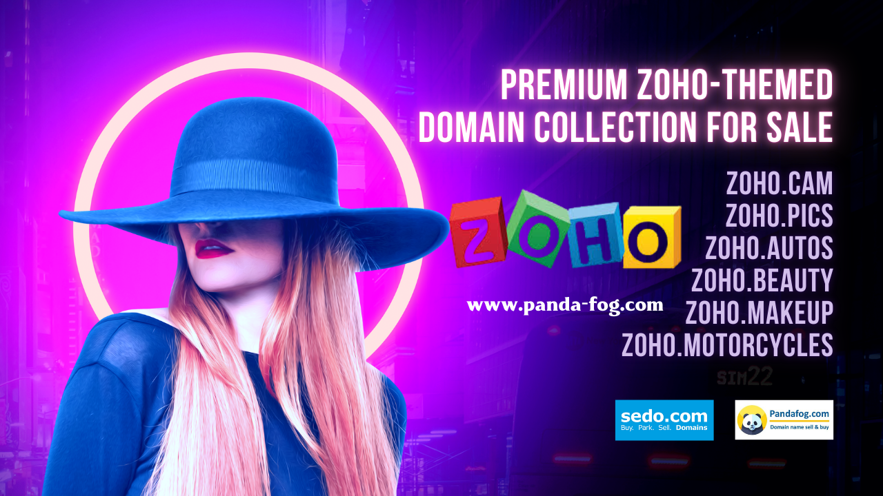 Premium Zoho-Themed Domain Collection for Sale