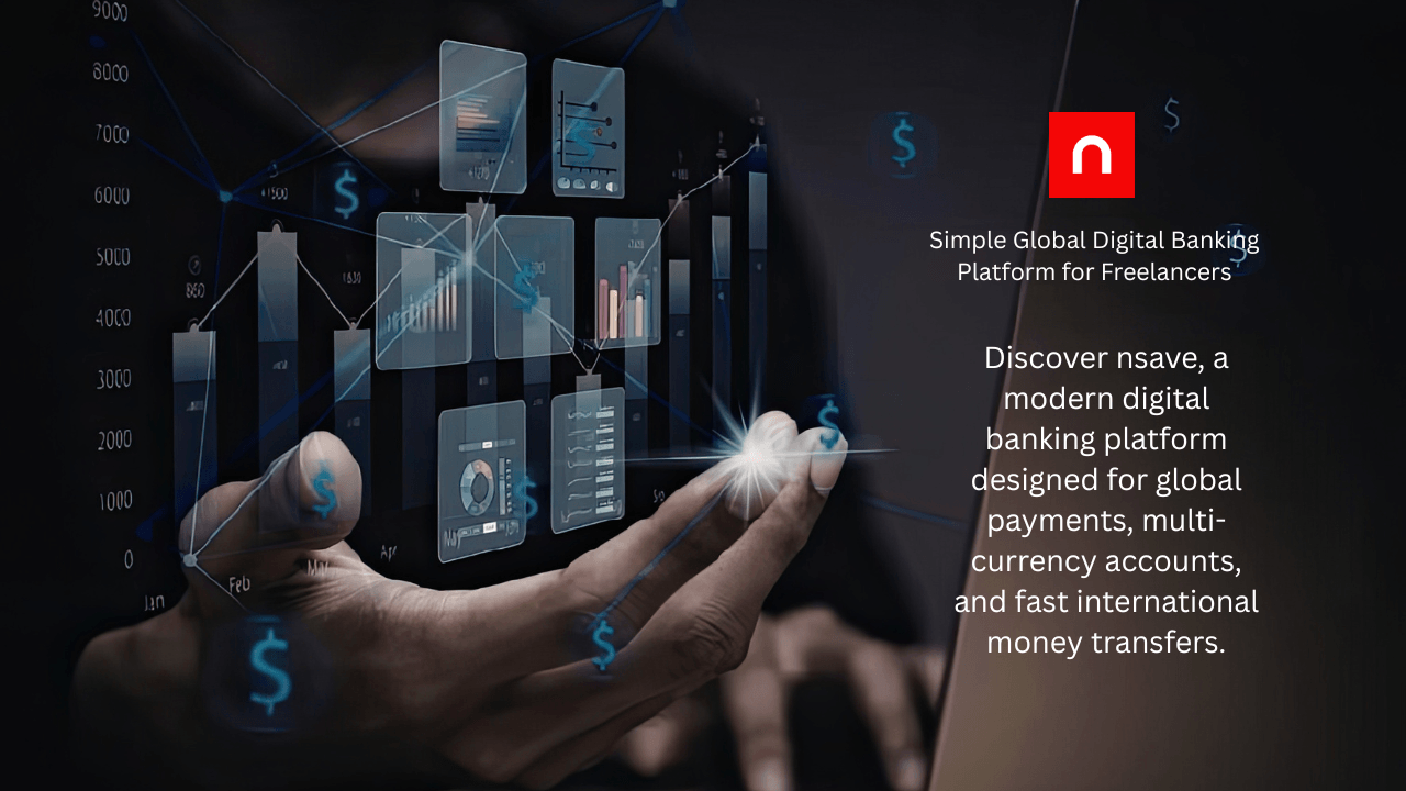 Simple Global Digital Banking Platform for Freelancers