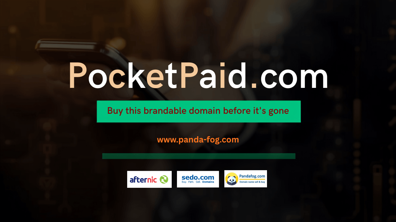 PocketPaid.com – A Premium Domain That Inspires the Future of Digital Finan